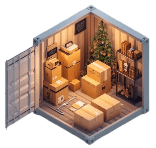 Mini 16 Sqft Container Self Storage